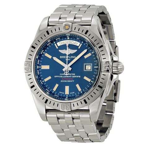 breitling galactic stainless steel mens watch|breitling smart watches for men.